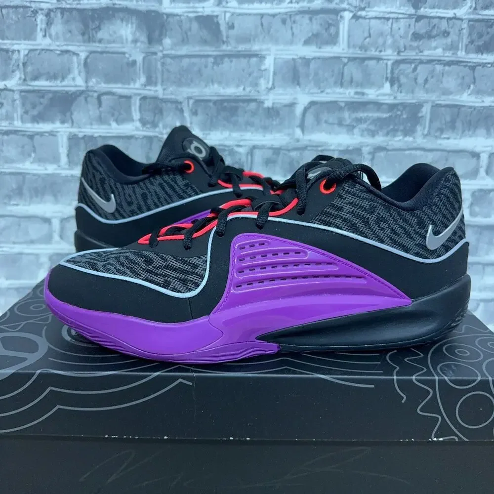 Nike KD 16 Low Pathway Royalties Black Silver DV2917-002 Mens Size 9.5 New